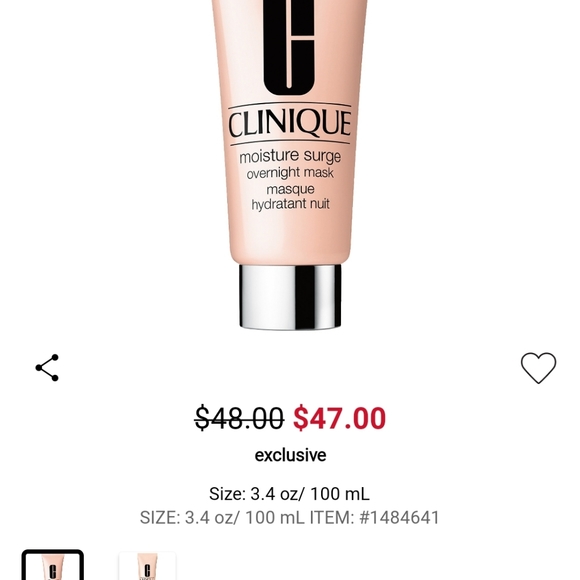 Clinique night mask and makeup remover balm - Picture 3 of 4